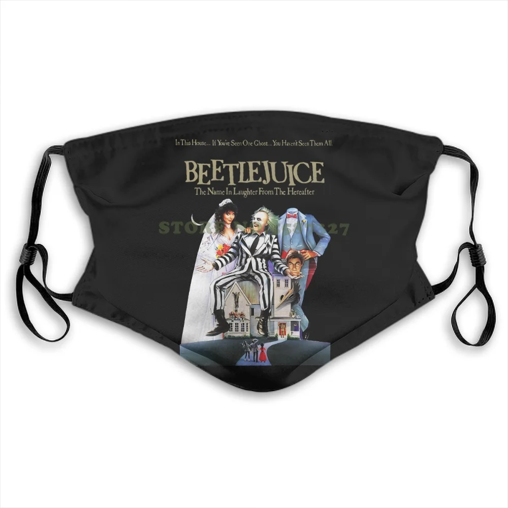 

Beetlejuice , Movie Poster , All Sizes Fashion Funny Reusable Masks
