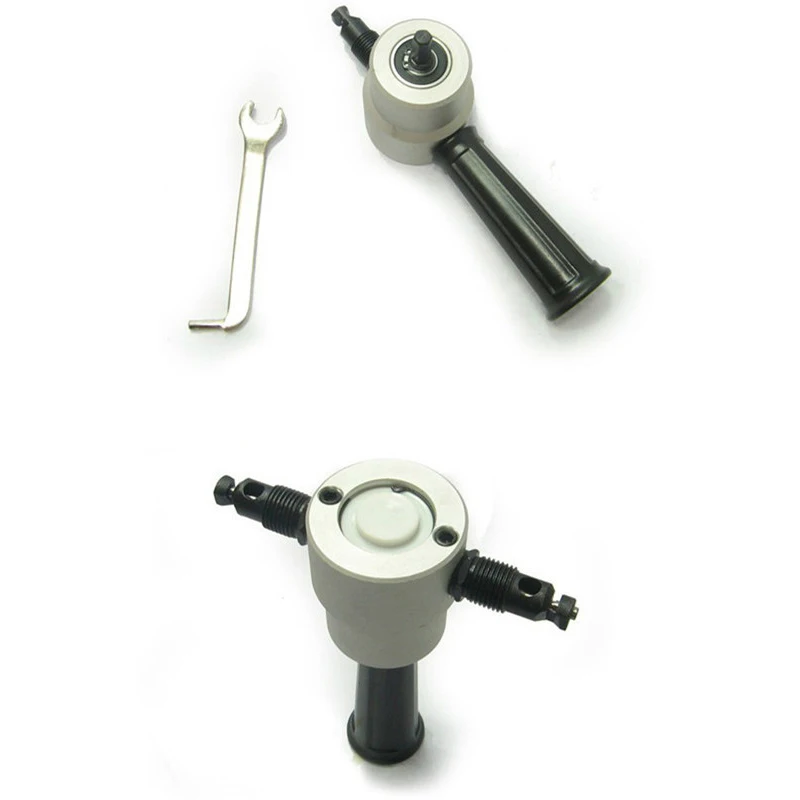 

Urijk Metal Sheet Cutter Double Head Sheet Saw Cutter Tool Drill Attachment Free Double Head Sheet Cutting Tool