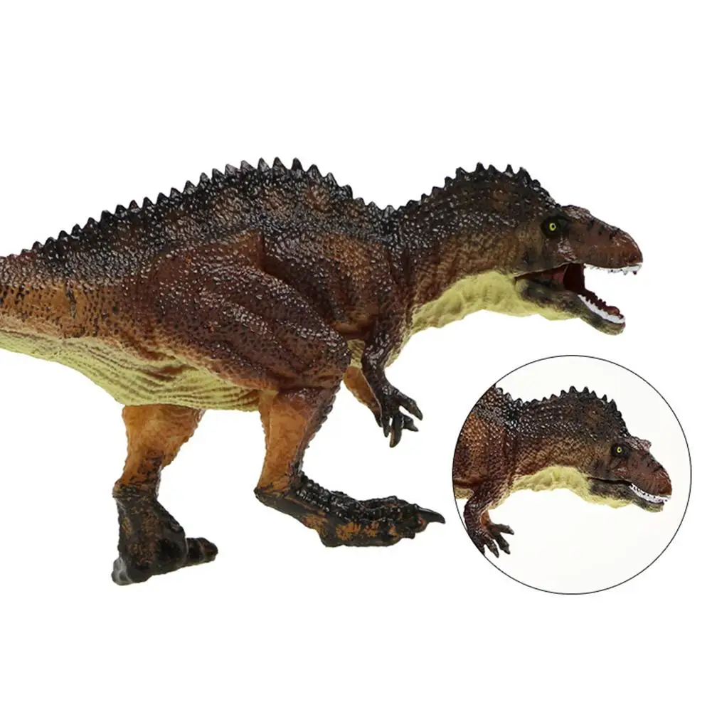  Simulation Acrocanthosaurus Dinosaur Animal Figurine Model Desk Decor Kids Toy Gift for children ki