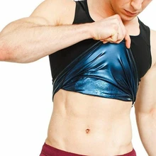 Men Neoprene Sweat Sauna Vest Body Shapers Vest Waist Trainer Slimming Vest Shapewear Waist Shaper Corset for women
