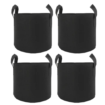 

5 Gallon Felt Planting Bag Garden Vegetable Bag Non-Woven Cloth Nursery Felt Beauty Planting Bag