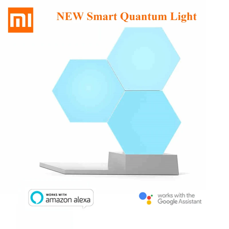 

Xiaomi Lifesmart New Quantum Lamp DIY LED Night Light Creative Geometry Assembly Smart APP Control Google Home Amazon Alexa Lamp