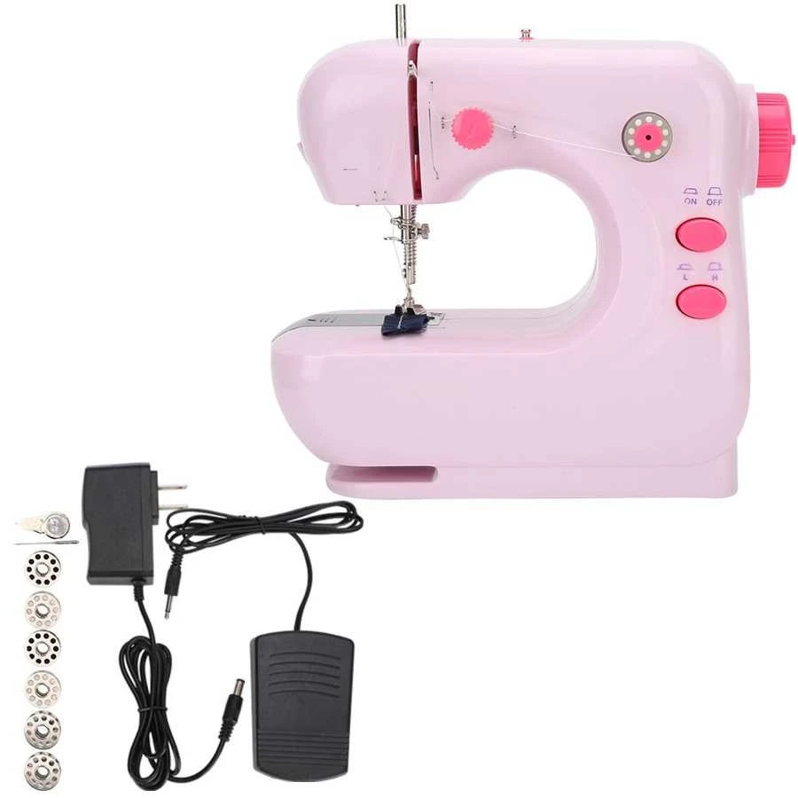 Portable Table Sewing Machine Overlock Multifunctional Embroidery
