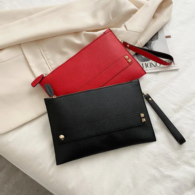 Fashion Luxury Handbag Women Bags PU Leather Designer Ladies Evening Envelope Bag Female Day Clutches 2026 New Lady Clutch Purse — view 2