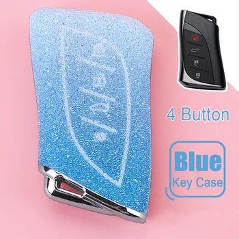 

4 Buttons Remote ABS Key Fob Cover Case For Lexus UX200 UX250h ES200 ES300h ES350 US200 US260h 2018 2019 Keyless Holder