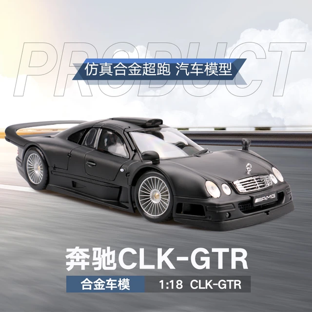 Aランク メルセデスベンツ CLK-GTR 1/43 ダイキャスト プレート付き