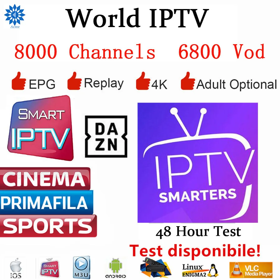 HD Европа IP tv подписка Франция Великобритания Немецкий Арабский голландский Швеция французский Польша Португалия Smart tv PC IP tv M3U 7500 живой бесплатный тест