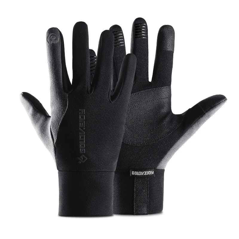 Перчатки для езды на велосипеде на полный палец зимние спортивные перчатки водонепроницаемый нескользящий ветрозащитный теплые сенсорные перчатки мужские и женские перчатки