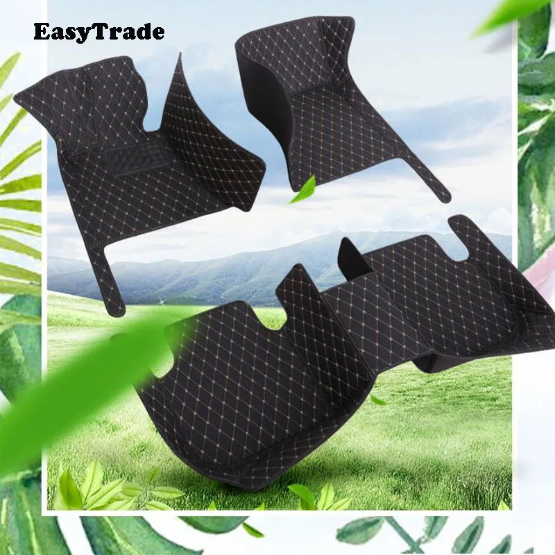 

For Honda CIVIC 10th Sedan 2018 2017 2016 Microfiber Leather Car Floor Mats Rugs Foot Mats Protector Goods Car Accessories