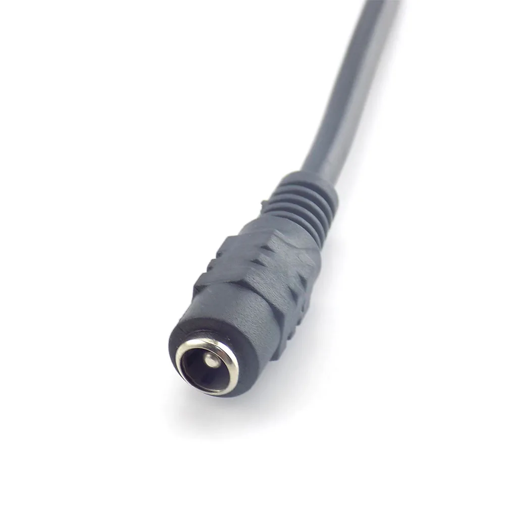 Gakaki 1 Pc Wholesale 2.1*5.5Mm 1 Female To 4 Male Splitter Plug Cable Surveillance Dc Power Supply 12V For Cctv Video Camera