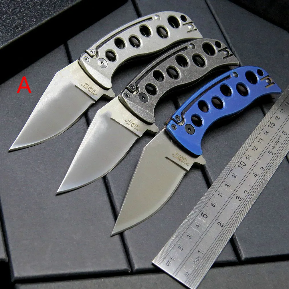 Новинка 5445 складной нож 8cr13mov лезвие все стальные ручки карманный нож для кемпинга и охоты тактический нож для выживания EDC - Цвет: A