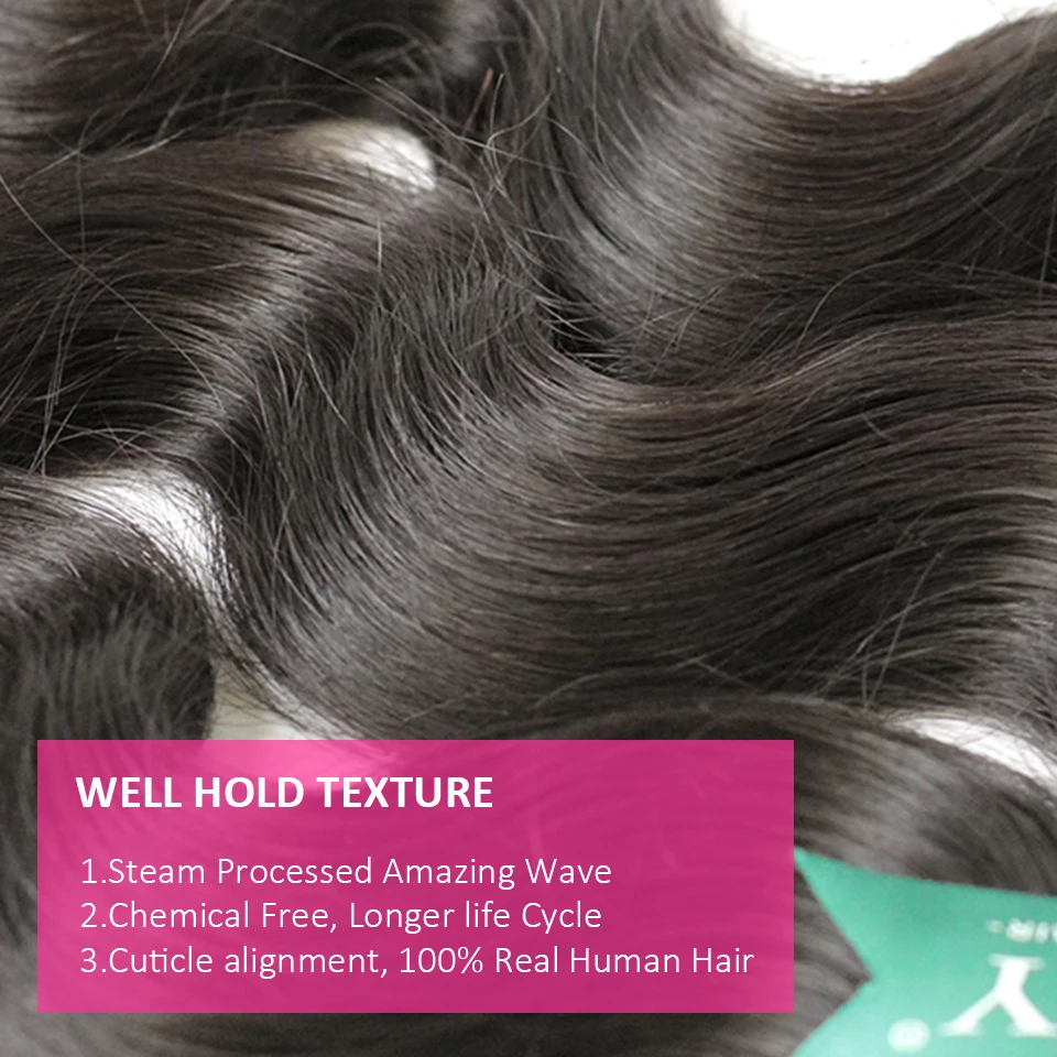 CEXXY Body Wave Hair 3/4 Bundles 12A Virgin Hair Weave Bundles Indian Unprocessed Virgin Young Girl One Donor