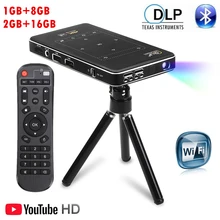 IMK95 Mini 4K Android7.1 Wifi bluetooth4.1 X2 DLP Projetor Portátil de Bolso Pico Projetor HD Miracast Airplay Portátil Projecor