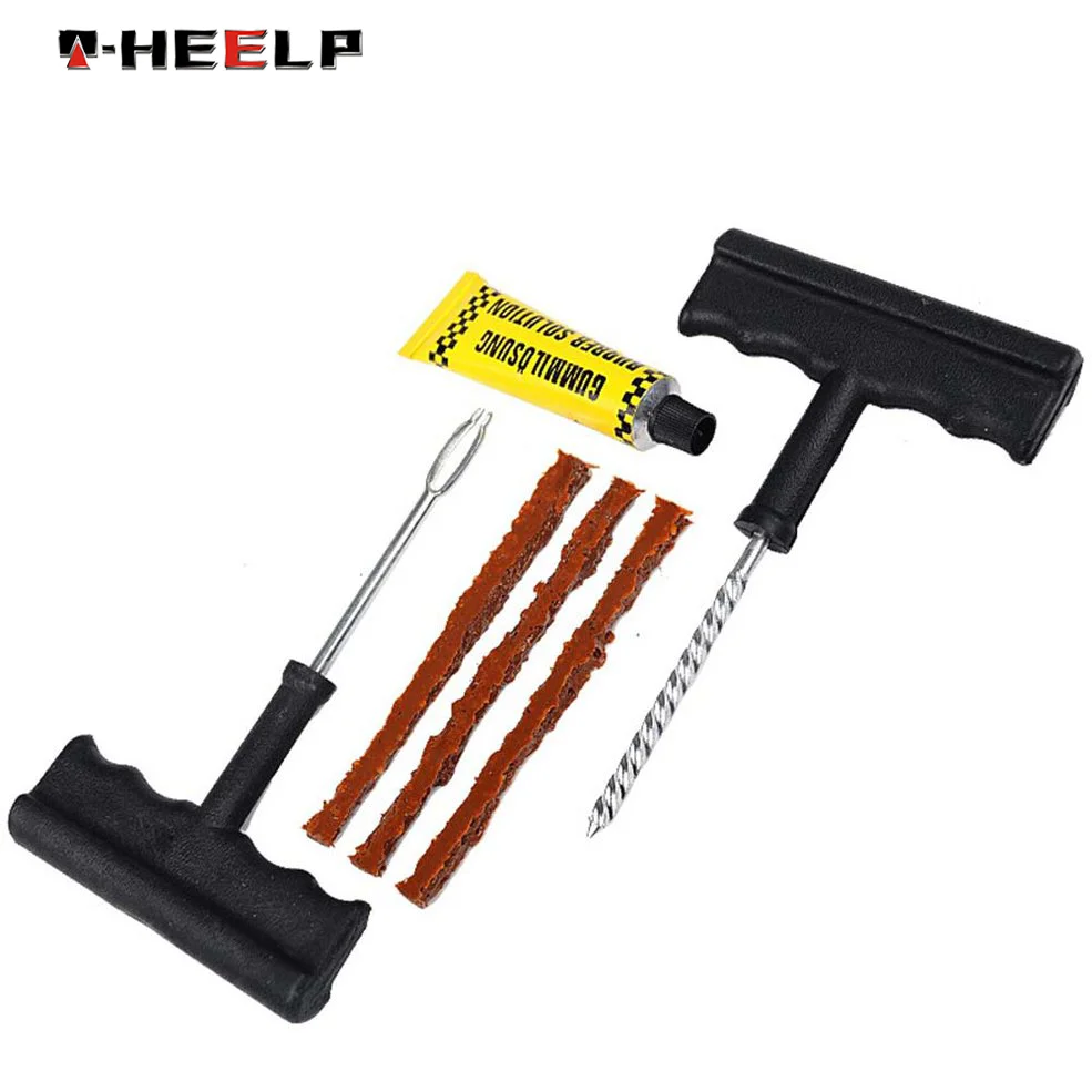 E Heelp プロ車のタイヤ修理キット自動バイクチューブレスタイヤタイヤパンクプラグドリルビットの修復ツール Aliexpress