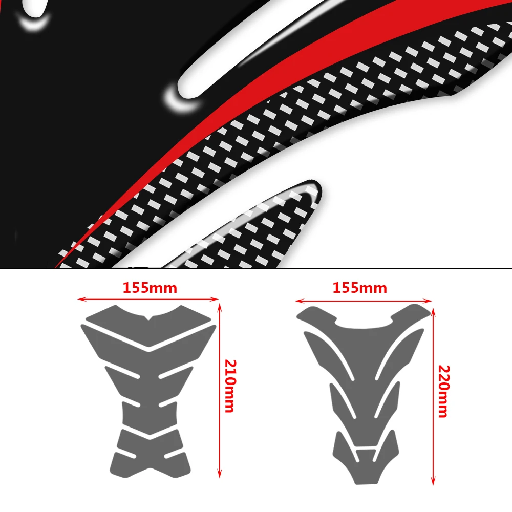 Motocicleta Tank Pad Adesivos, decalques para Ducati Panigale V4 S R Special