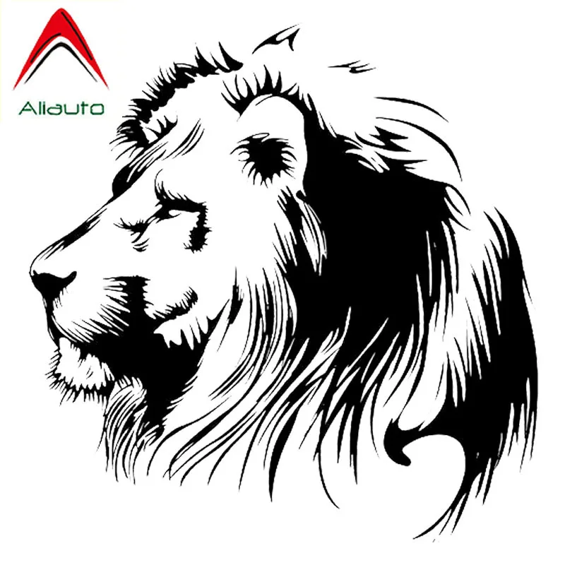 Aliauto Personality Car Sticker Meditation Lion Vinyl Motorcycle Individualization Styling Anti-UV Accessories PVC Decal 19*18cm |