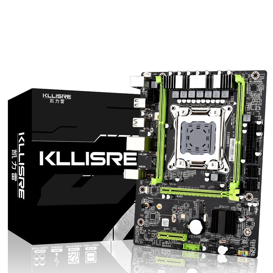 Kllisre X79 M2 motherboard LGA2011 M ATX USB2.0 PCI E NVME M.2 SSD