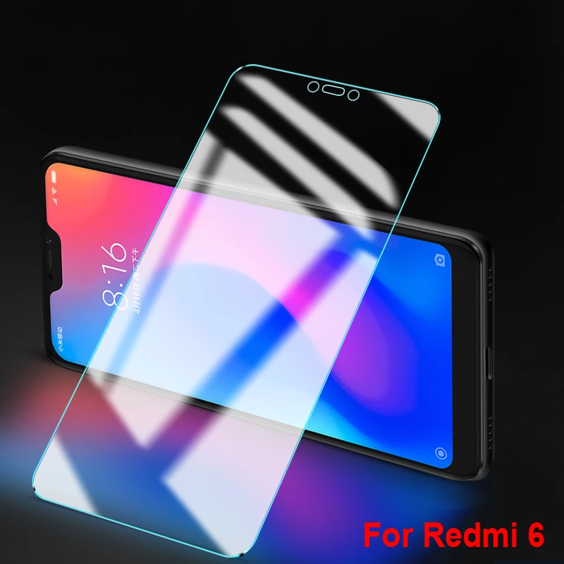 Закаленное стекло 9H для Xiaomi Redmi 4X 4A 5 5A 5 Plus 6 6A 7A Redmi Note 4 5 6 Pro Защитная пленка для экрана HD