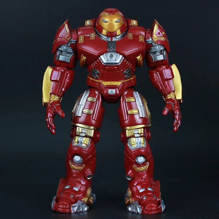 

Diffuse Dynamic Square Anime Avengers 2 Iron Man Mk44 Hulkbuster Mech Mobile Shining Figurine Model