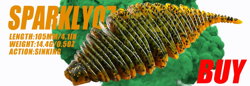 B&U Larva Weichköder 51/63/76/88/100 MM Künstliche Köder Angelwurm Silikon Bass Forelle Minnow Swimbait Jigging Plastikköder – Detail 3