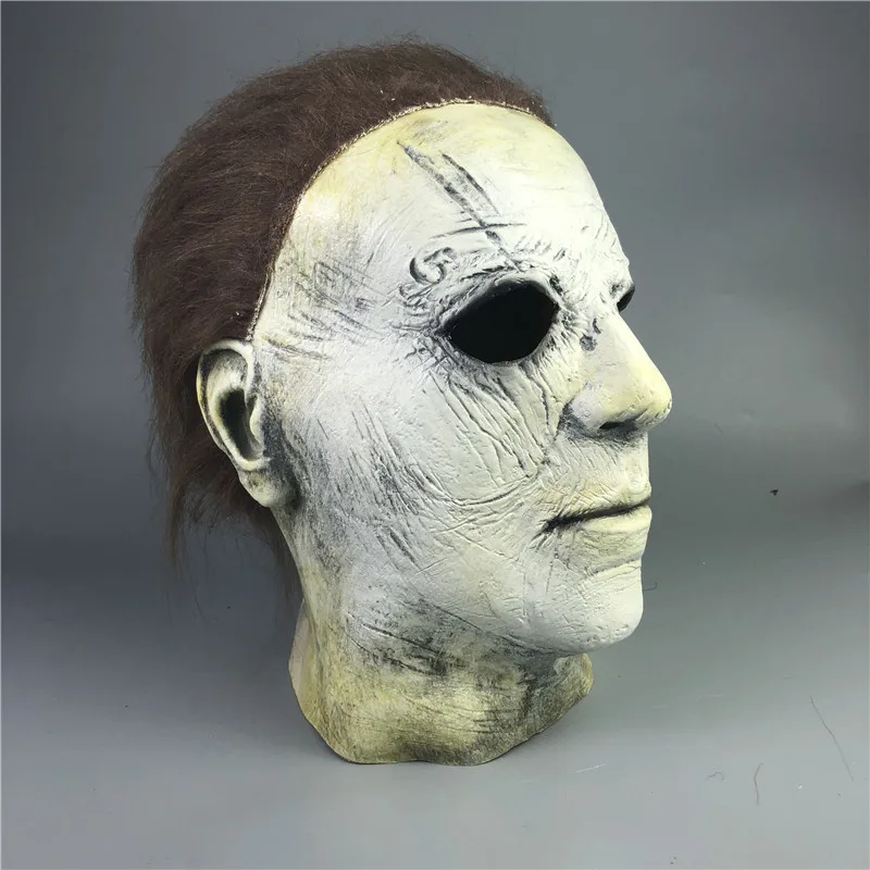 Halloween Michael Myers Mask Horror Clown Movie Cosplay Mask Scary Clown Mask Party Lifelike Cosplay Costume Props