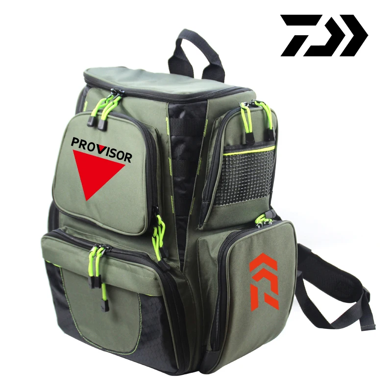 Daiwa Fishing Bag Large Capacity 25L Multifunctional Backpack 45*41*26cm Outdoor Sport Hiking