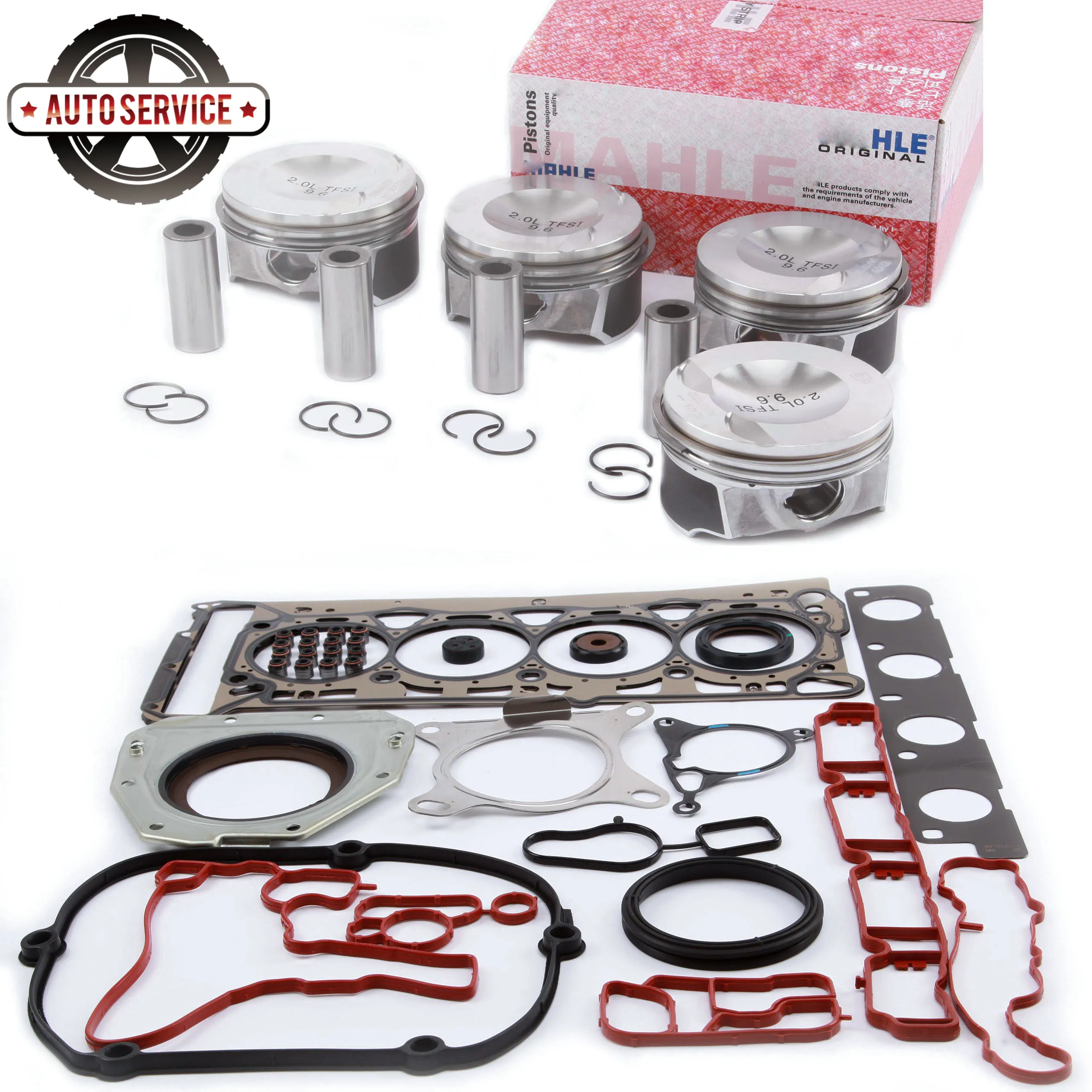 Nieuwe 06h 107 065 Dm Motor Zuiger Koppakking Olie Seal Kit Voor Audi Tt A3 Vw Passat Jetta Golf Ea8 2 0t Pin 21mm Aliexpress