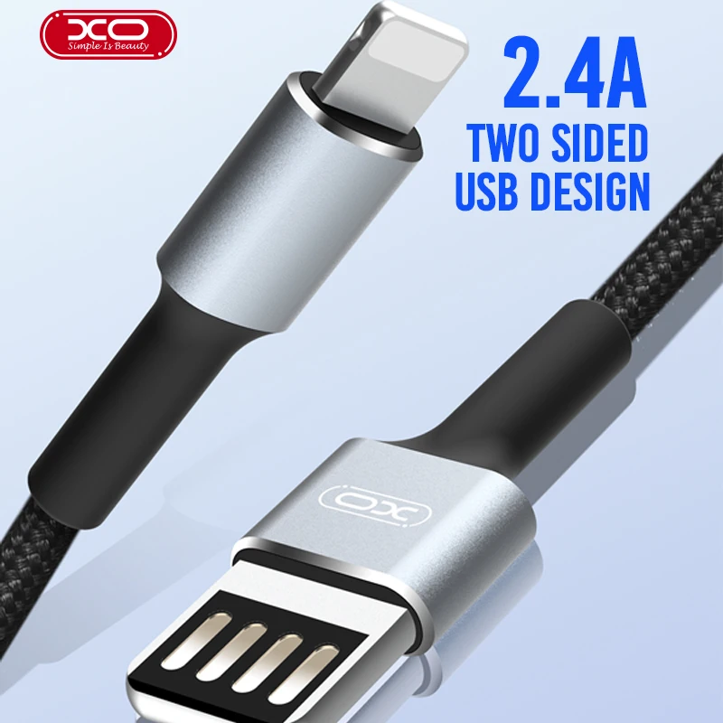 

XO Data cable Fast Charge Micro type C Cable For iphone cable quick charging 1m length for Lightning charging data cable