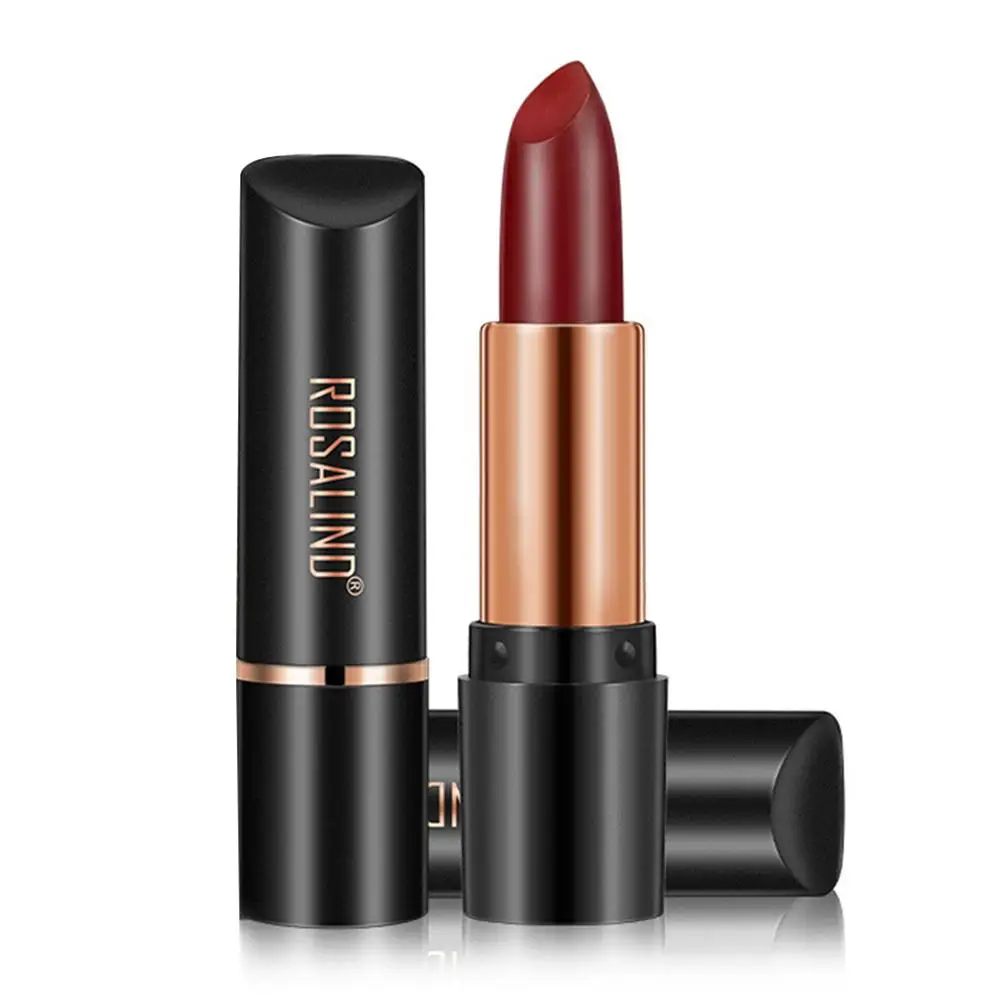 ROSALIND 4g Matte Waterproof Lasting Moisturizing Lipstick Lip Gloss Cosmetics Makeup Lipstick Long-Lasting Matt Lipstick ROSALIND 4g Matte Waterproof Lasting Moisturizing Lipstick Lip Gloss Cosmetics Makeup Lipstick Long-Lasting Matt Lipstick