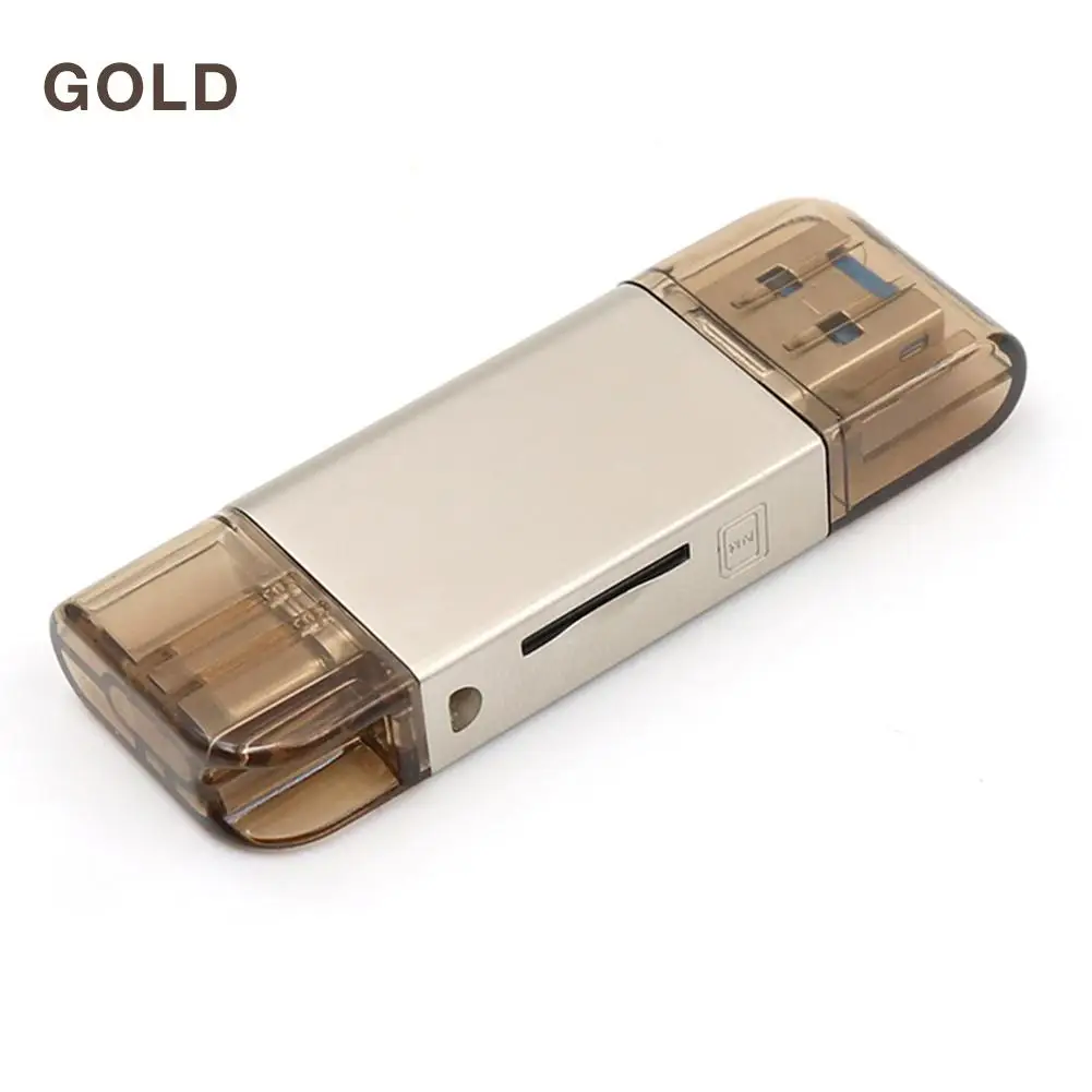 Устройство для чтения карт памяти SD USB 3,0 Micro usb type C для huawei NM 2 в 1 TF/NM карта для Micro SD TF usb type-C кардридер