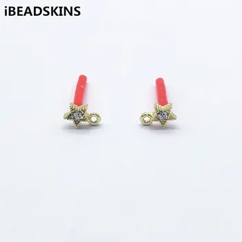 

New arrival! 9x7mm 100pcs Rhinestone Star shape Earrings Stud for Earrings parts,hand Made Earrings Findings Jewelry DIY