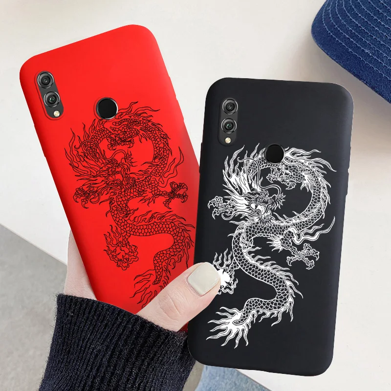 mezcla Alegrarse compromiso Phone Case Honor 8x Dragon | Case Honor 8 X Cat | Dragon Case Cover Honor 8  - Tpu Case - Aliexpress