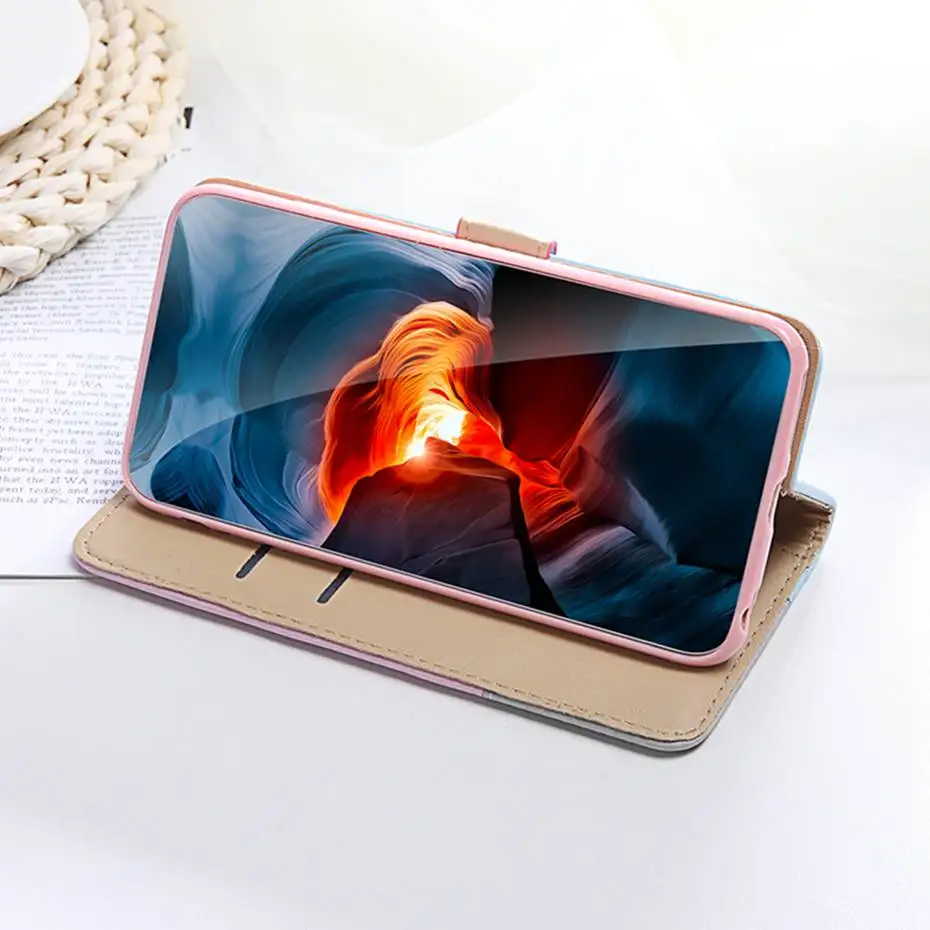 Полый лист Узорная Кожа, флип-чехол, чехол для huawei P30 P20 Коврики 30 20 Pro Lite P Smart плюс Y5 Y6 Y7 Honor 8X чехол для телефона