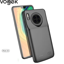 Для huawei mate 30 Чехол для зарядки аккумулятора 5200 мАч внешний резервный аккумулятор Силиконовый противоударный чехол с зажимом для зарядки аккумулятора