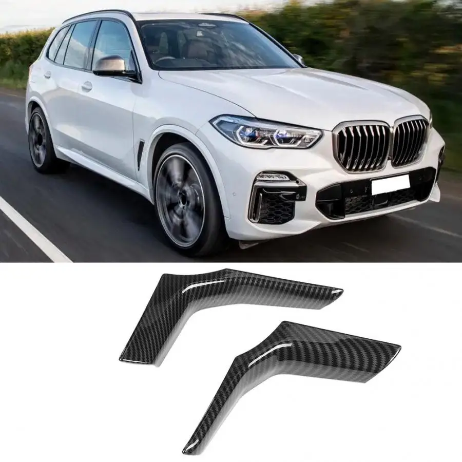 Высокое качество, 2 шт., накладка на руль, накладка, украшение, подходит для BMW X3 X7, аксессуары для салона автомобиля