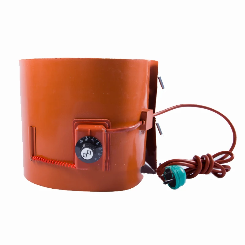 

2000W DIY Customizable 200L Oil Drum Silicone Heating Belt Silicone Rubber Heater 1740x250mm