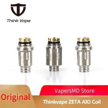 

Think Vape ZETA AIO Coil 0.2ohm 0.5ohm Mesh Coil RBA Coil for Thinkvape Thor AIO Vape Kit E Cigs Accessories Vape Core