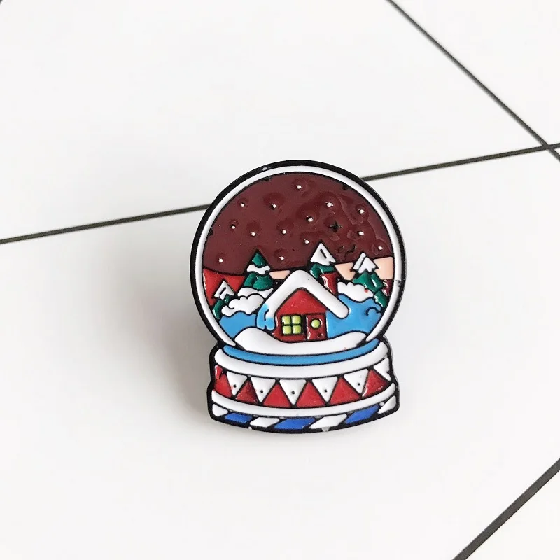 Брошь из шариков с мультяшным кристаллом для женщин креативная цветная
