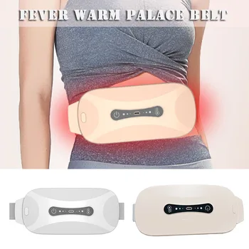 

Warm Palace Belt Electric Heating Uterus Menstrual Stomachache Waist Pain Massager Hot Compress Multi-Modes BV789