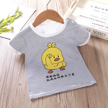 

Hot Promotion Wholesale Baby Boys Gril Summer T Shirt Infant Kids Boys Girls T-Shirt Short Sleeve Cartoon Chlidren Clothes