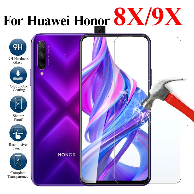 Защитное стекло закаленное для Huawei Honor 9X 8X 8 9 X|Защитные стёкла и плёнки| |