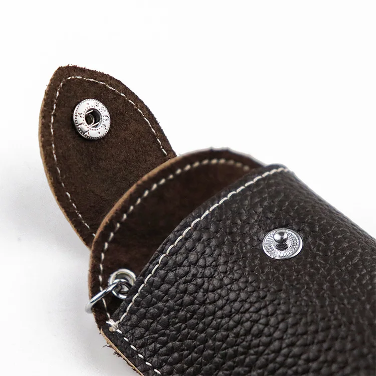 

[Supply of Goods Sale] Simple Mini Genuine Leather Embossed Leather Medium-small-Anti-slip Fall Suitable for Car Key