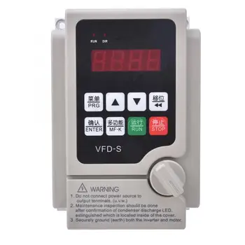 

110V Frequency Converter Single-Phase Input 3-Phase Output VFD Frequency Inverter Variable Frequency Drive