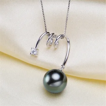 

Pearl Pendant Settings, Fashionable Bases Setting Pendant Mountings 925 Silver Pendant Jewelry DIY making No Pearl No Chain