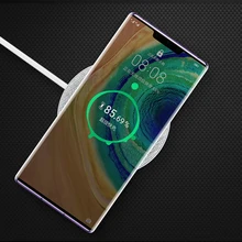 Для huawei супер быстрая зарядка беспроводное зарядное устройство 27 Вт(макс.) Qi умное быстрое зарядное устройство для huawei mate 30 Pro samsung Xiaomi смартфонов