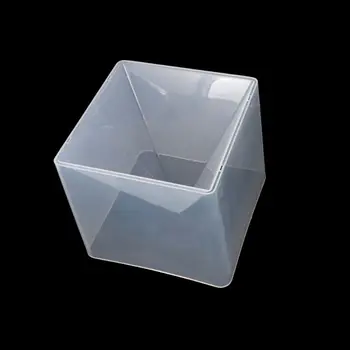 

Super Pyramid Silicone Mould Resin Craft Jewelry Crystal Mold With Plastic Frame D08F