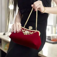 Модная женская сумочка для вечеринки, Свадебный клатч, сумка на плечо, свадебная сумочка для выпускного вечера, кошелек F42A