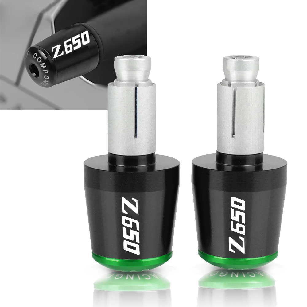 Для Kawasaki Z650 Z-650 2017 2018 2019 7/8 &quotCNC аксессуары для мотоциклов руль бар концы ручки