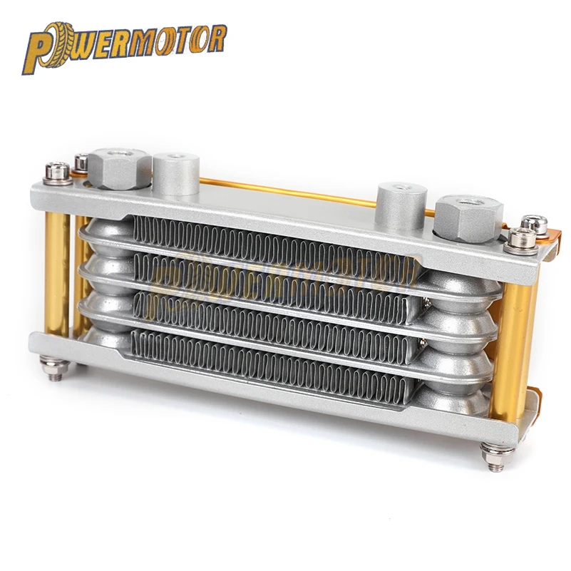 Motorcycle Oil Cooler for Dirt Bike Pit Bike 110cc 125CC 140cc Monkey Bike ATV Quad Motorcycle Radiator Oil Cooler Cooling ATV