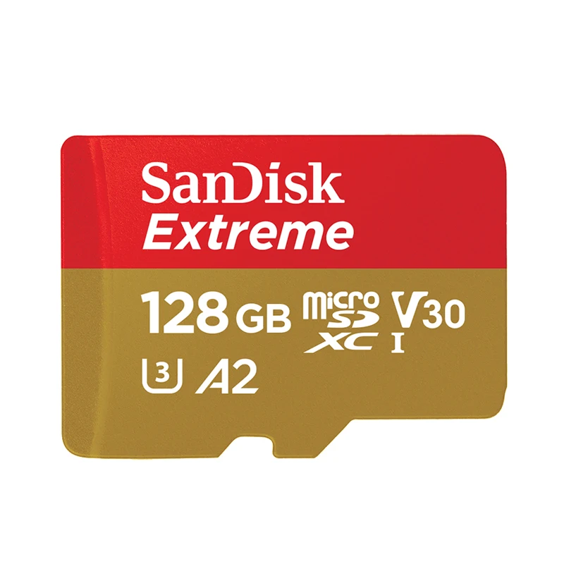 SanDisk A2 Extreme Micro SD Card 64 Гб 128 ГБ 256 Гб карта памяти высокого Скорость 160 МБ/с. TF карта для смартфона - Емкость: 128 ГБ